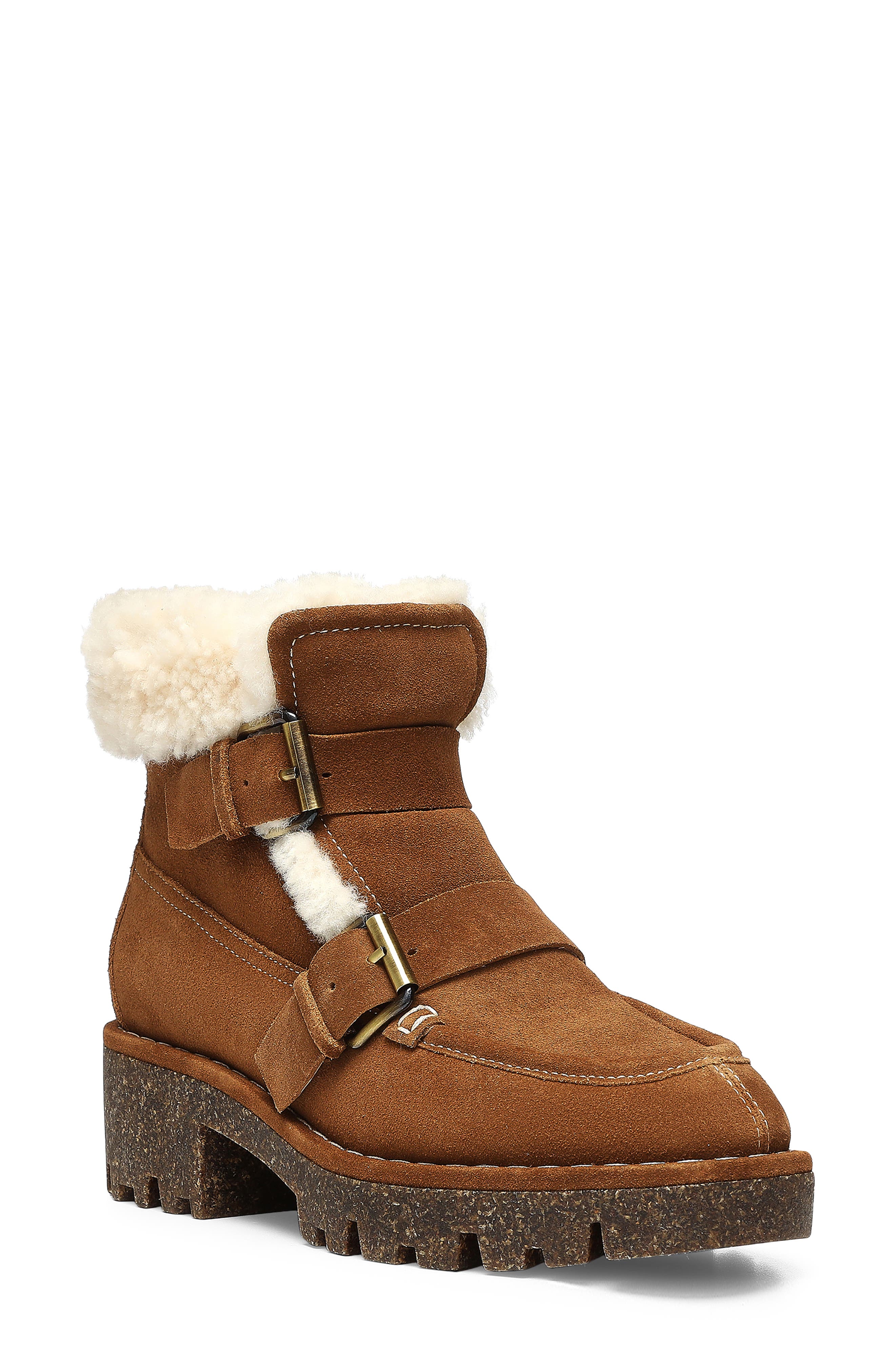 shearling boots on sale