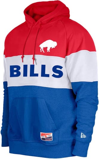  New Era Men's Red/Royal Buffalo Bills Throwback