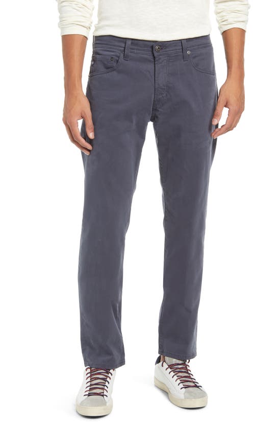 Ag Slim Fit Pants In Majestic Navy