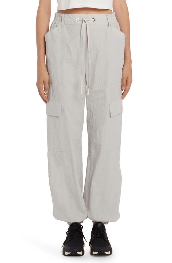 Moncler Cotton Cargo Pants In Grey