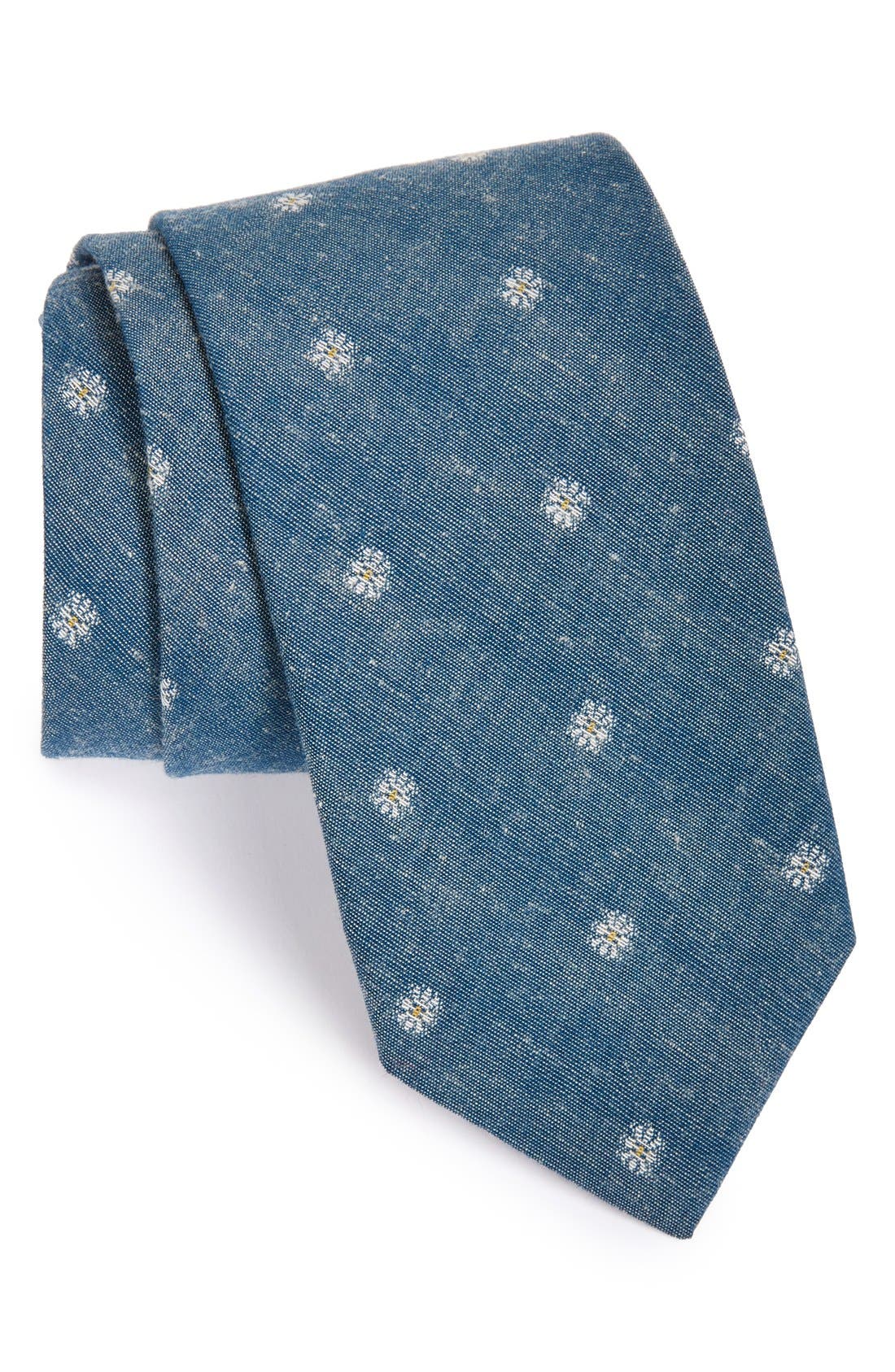 Jack Spade Floral Cotton Blend Tie Nordstrom