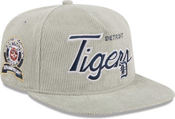 Men's New Era Gray/Navy Detroit Tigers Band 9FIFTY Snapback Hat