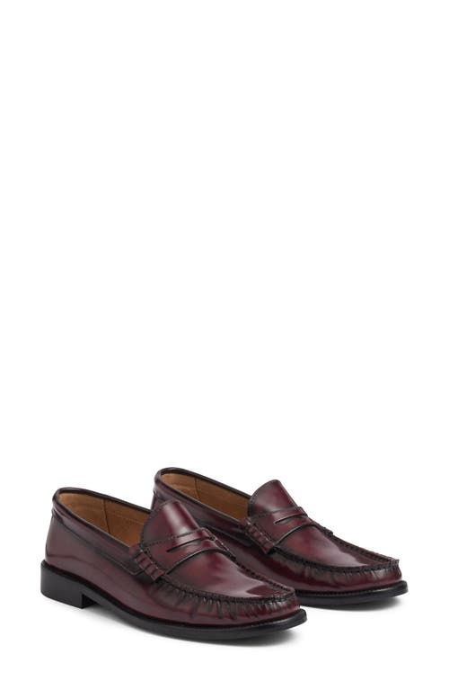 Shop Lk Bennett Solo Casual Loafer In Bordeaux