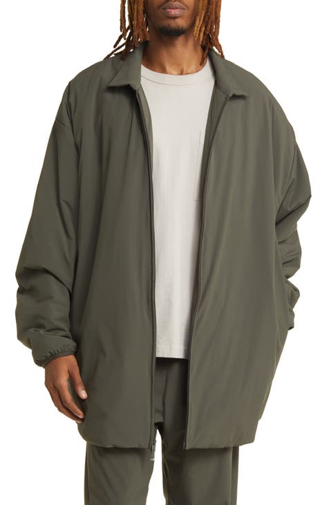 Fear of God Essentials Puffer Jacket Olive/Khaki