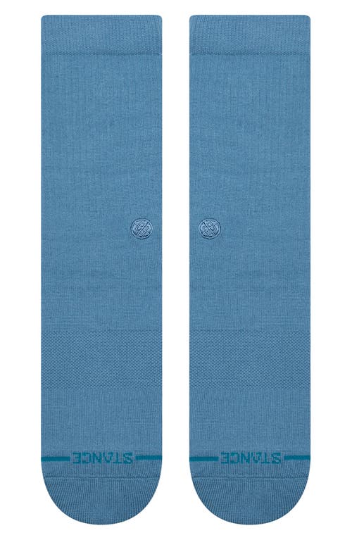 Stance Icon Crew Socks Bluesteel at Nordstrom,