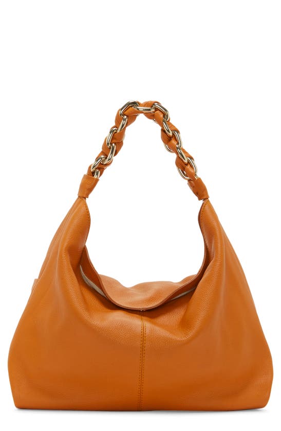 Vince Camuto Women's Lyona Hobo Handbags In Rusty Orange