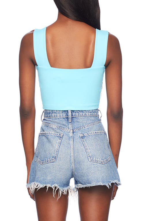 Shop Susana Monaco Crop Tank In Aquarium