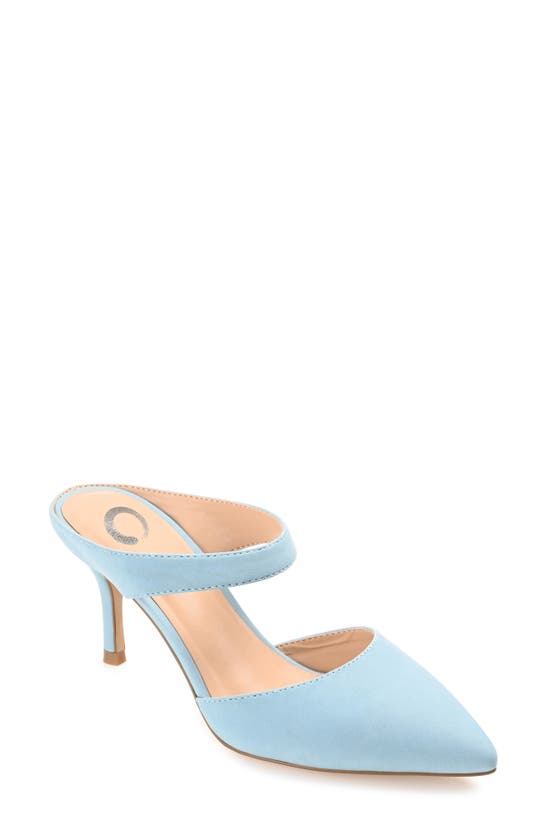 Journee Collection Women's Maevali Pointed Toe Heels In Blue