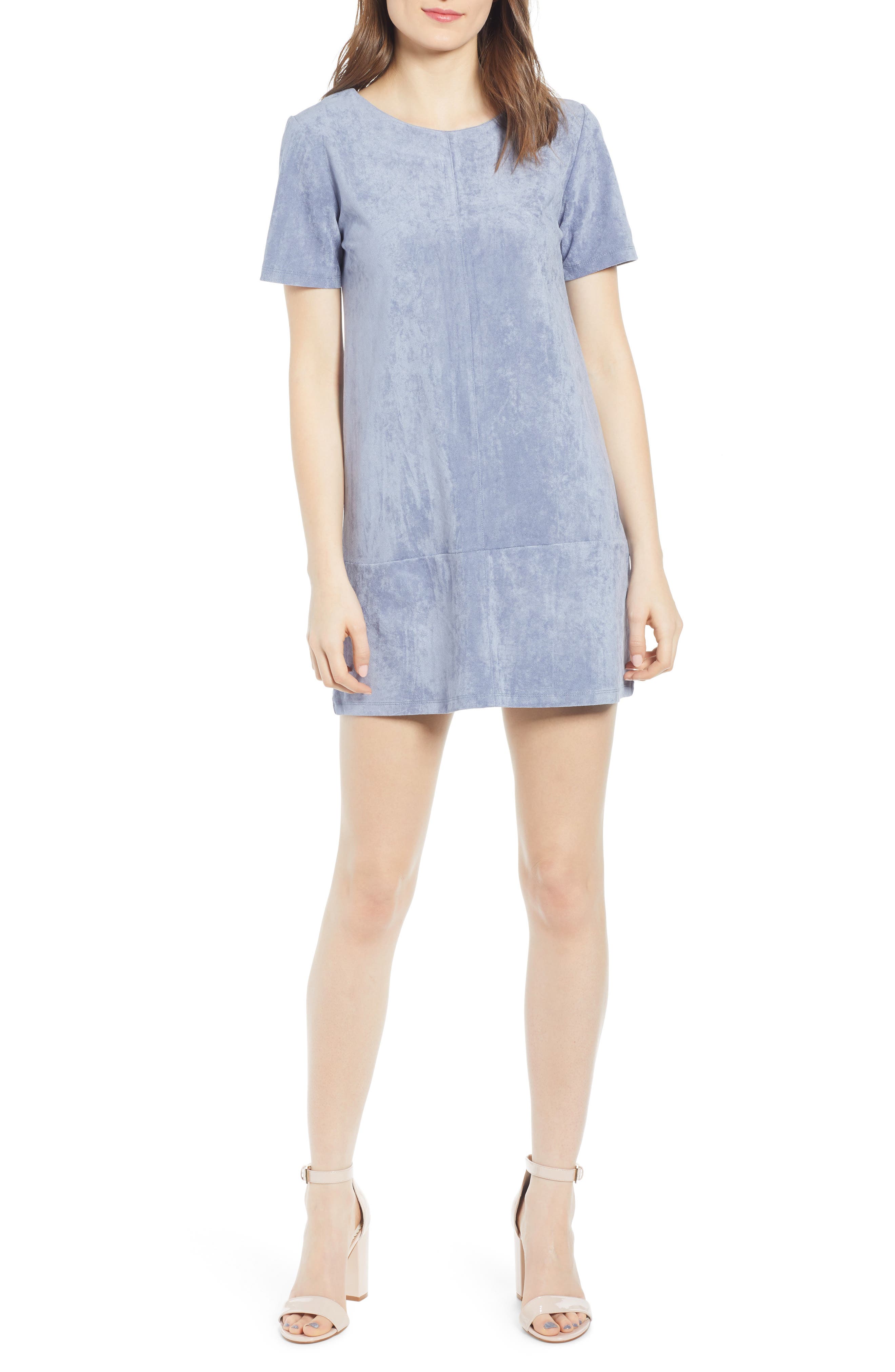 Bishop + Young Ivy Shift Dress, Blue