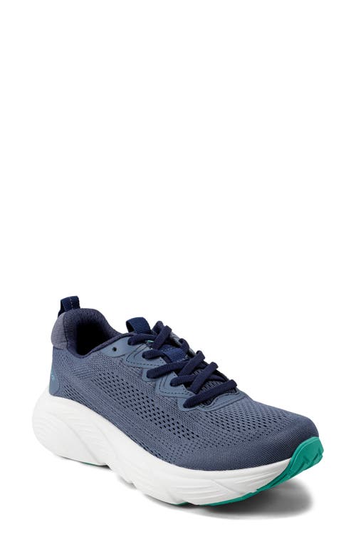 Easy Spirit Laconia Knit Sneaker in Dark Blue 