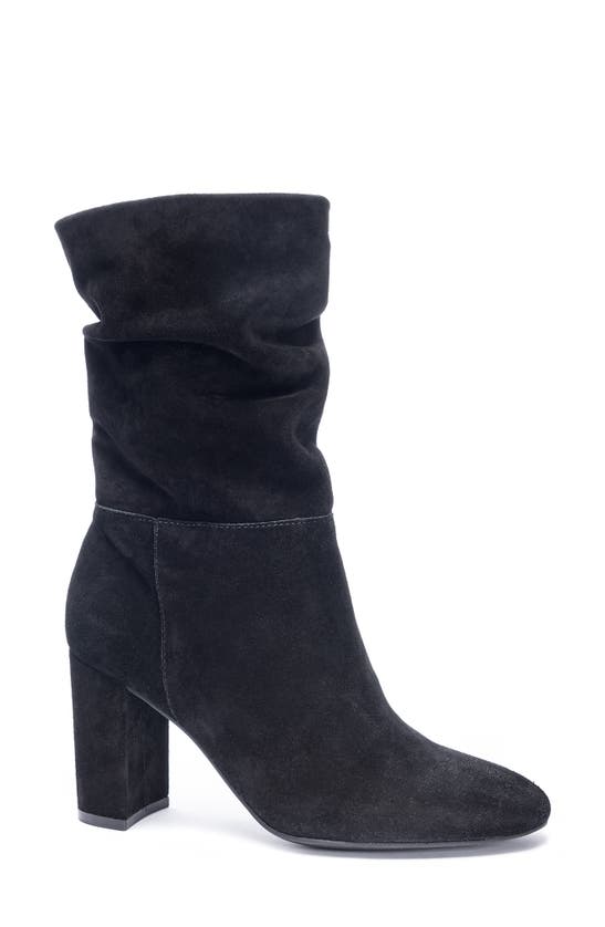 Chinese Laundry Kipper Suede Bootie In Black