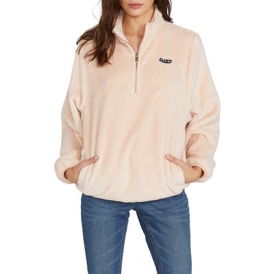Volcom Pheelin Phuzzy Pullover, Pink