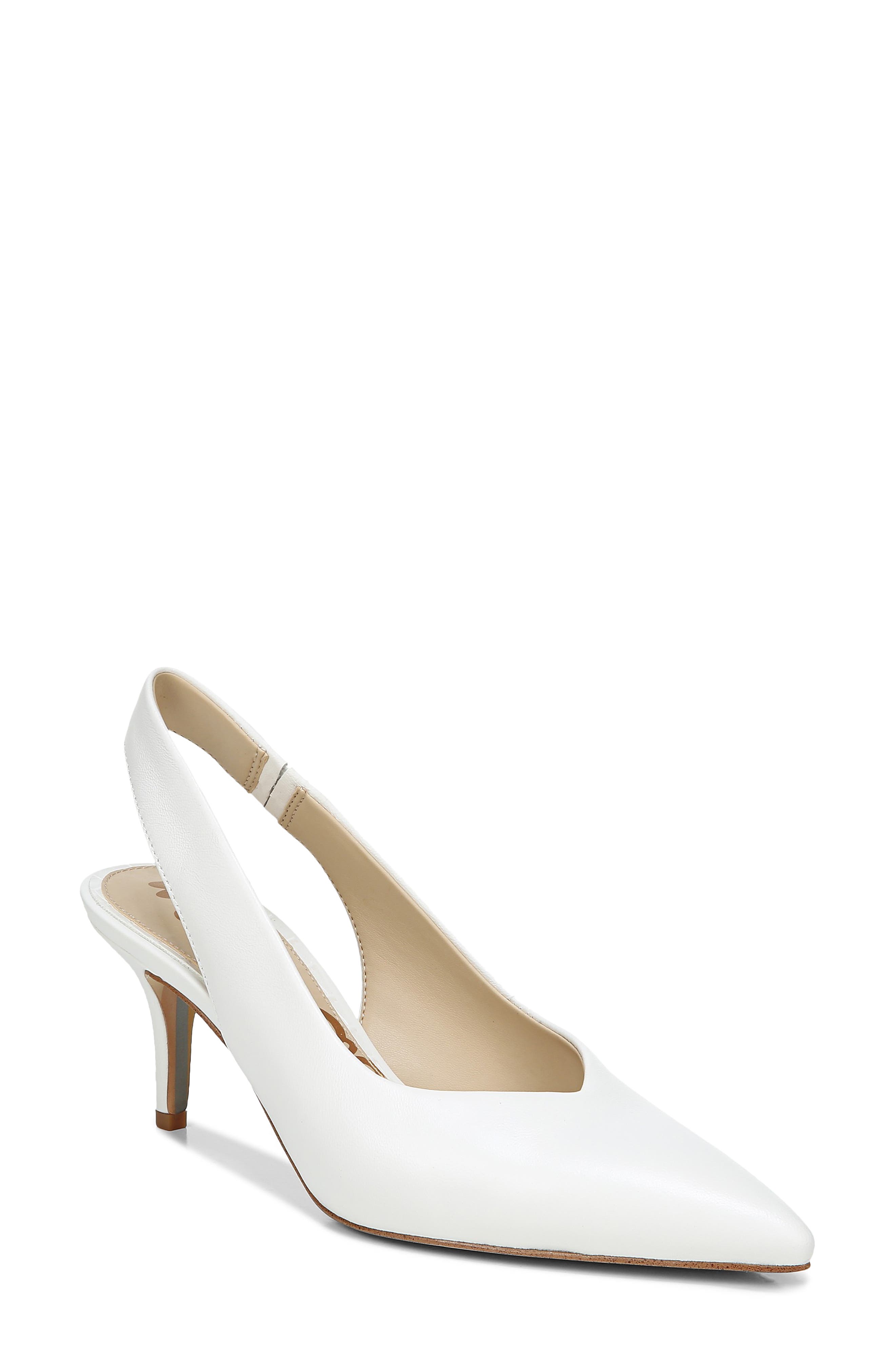 white pump