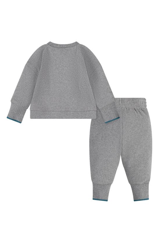 Shop Nike Ready Set Sweatshirt & Joggers Set In Carbon Heather
