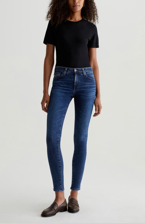 Shop Ag The Farrah Mid Rise Skinny Jeans In Vp 10 Years Zurich