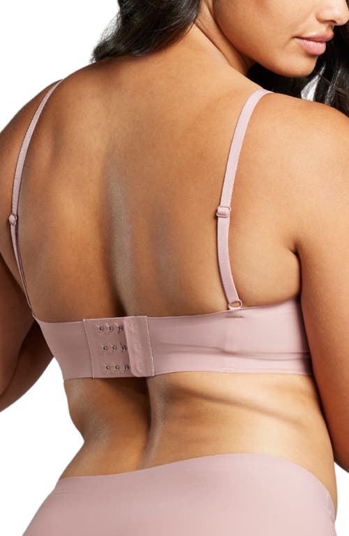 Shop Siella Invisible Bra In Dusty Rose