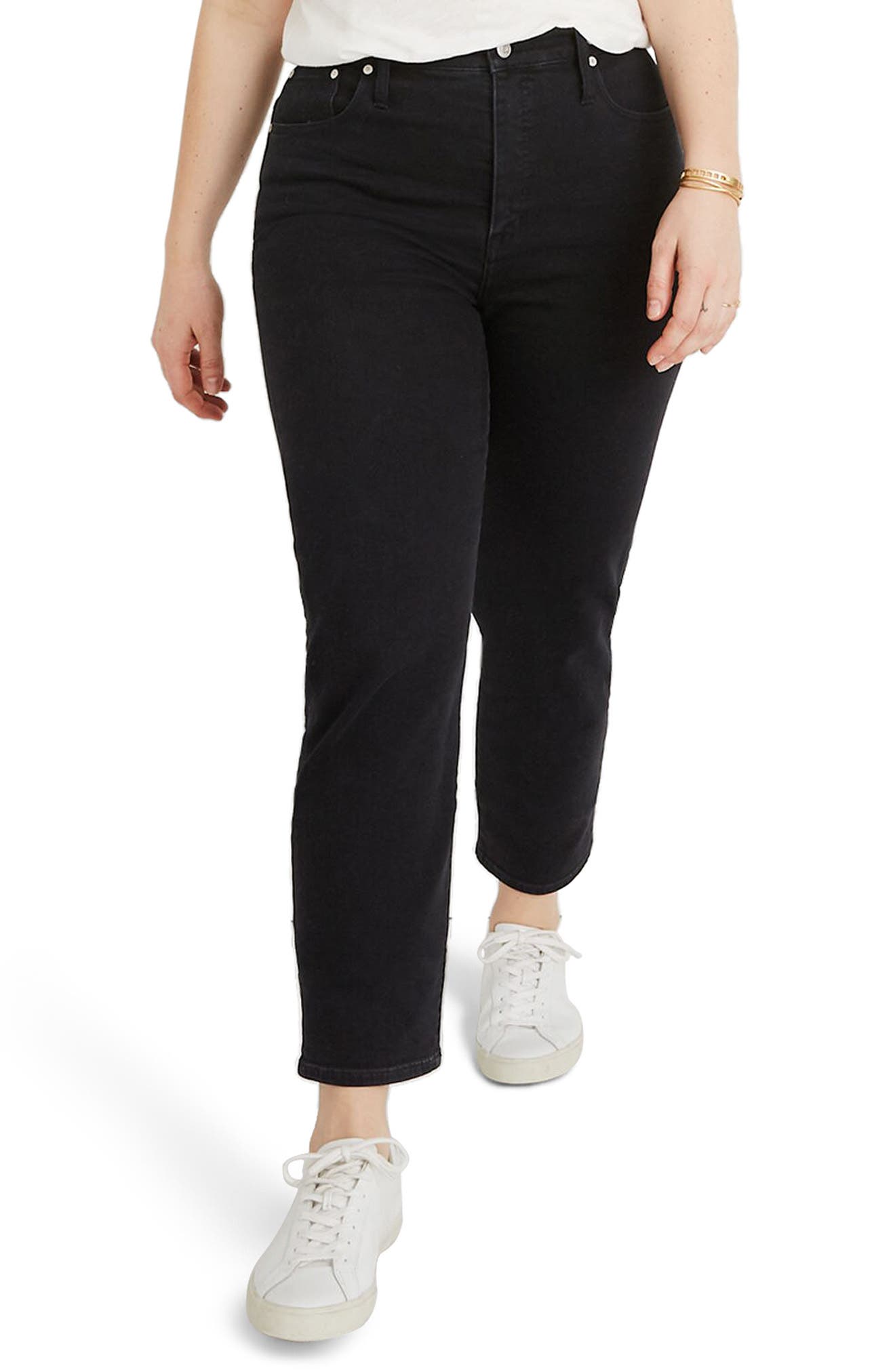 Madewell Classic Straight Leg Jeans In Lunar Wash ModeSens