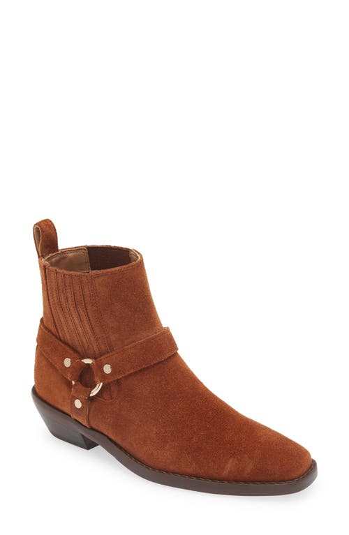 Madewell The Santiago Western Ankle Boot Dried Maple at Nordstrom,
