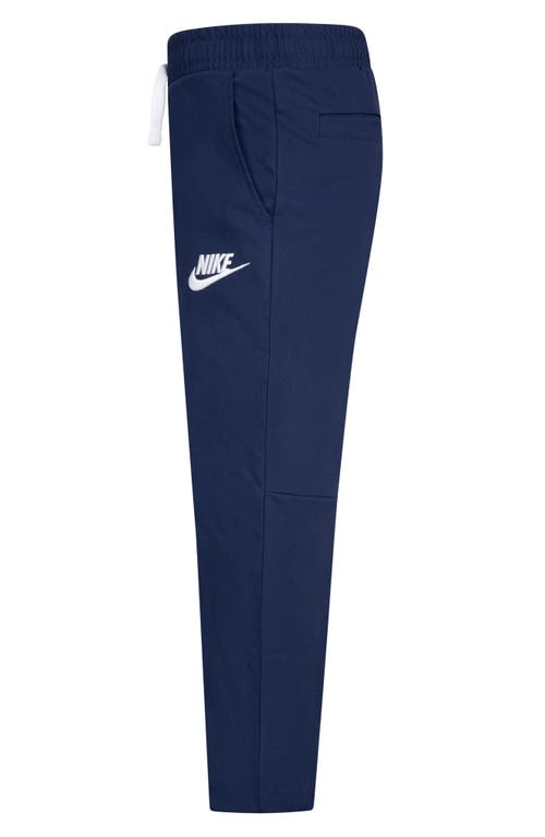 Shop Nike Kids' Dri-fit Woven Pants In Midnight Navy