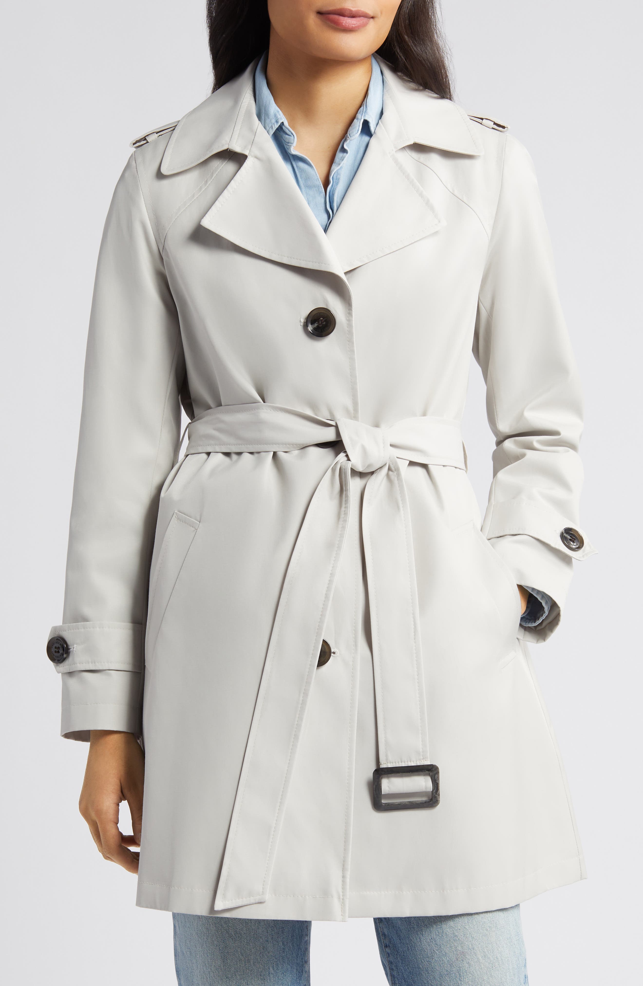 Women's Grey Trench Coats | Nordstrom