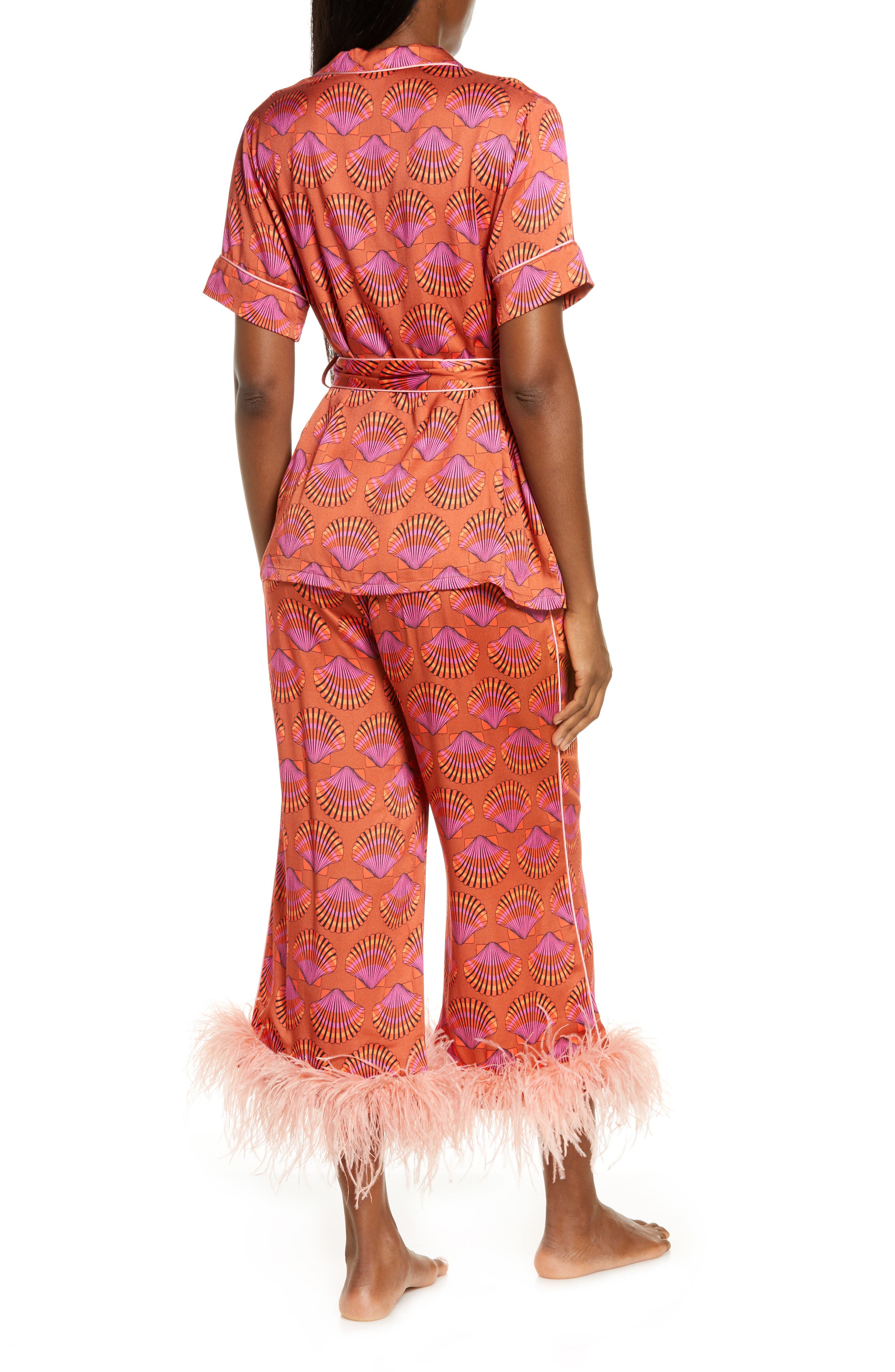 Kilo Brava Feather Sateen Leisure Suit Pajamas Nordstrom