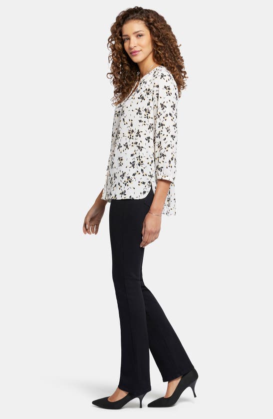 Shop Nydj Pintuck Blouse In Sugarville