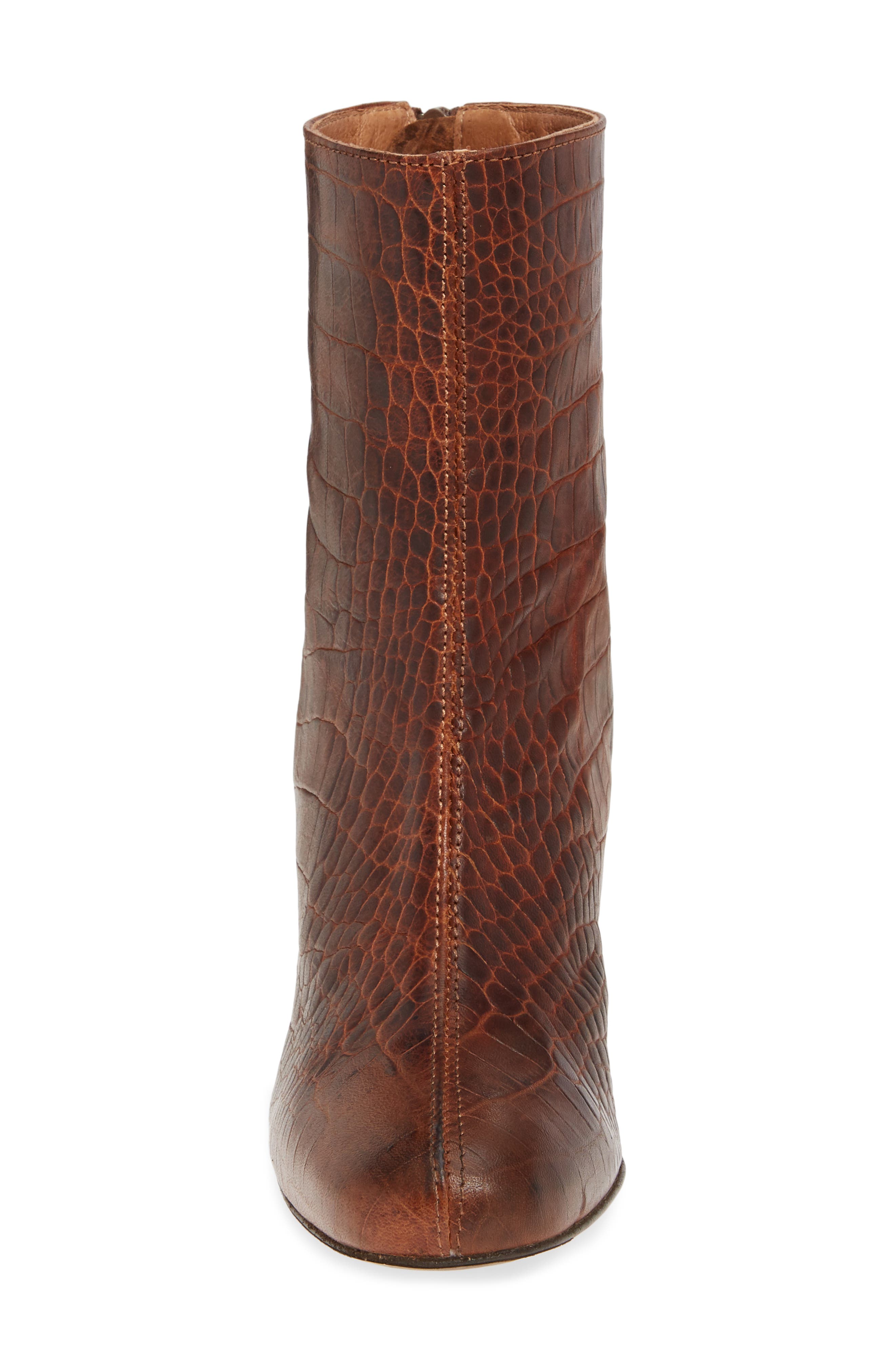 cecile block heel bootie
