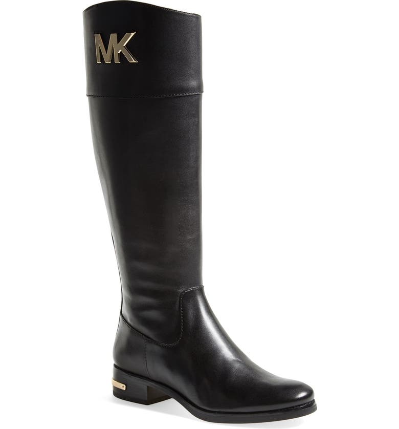 MICHAEL Michael Kors 'Hayley' Leather Boot (Women) | Nordstrom
