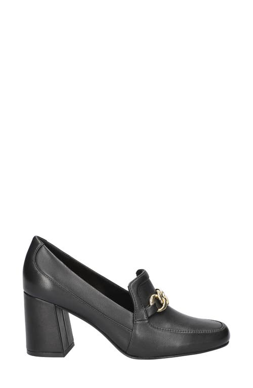 Shop Bella Vita Tam Pump In Black Leather