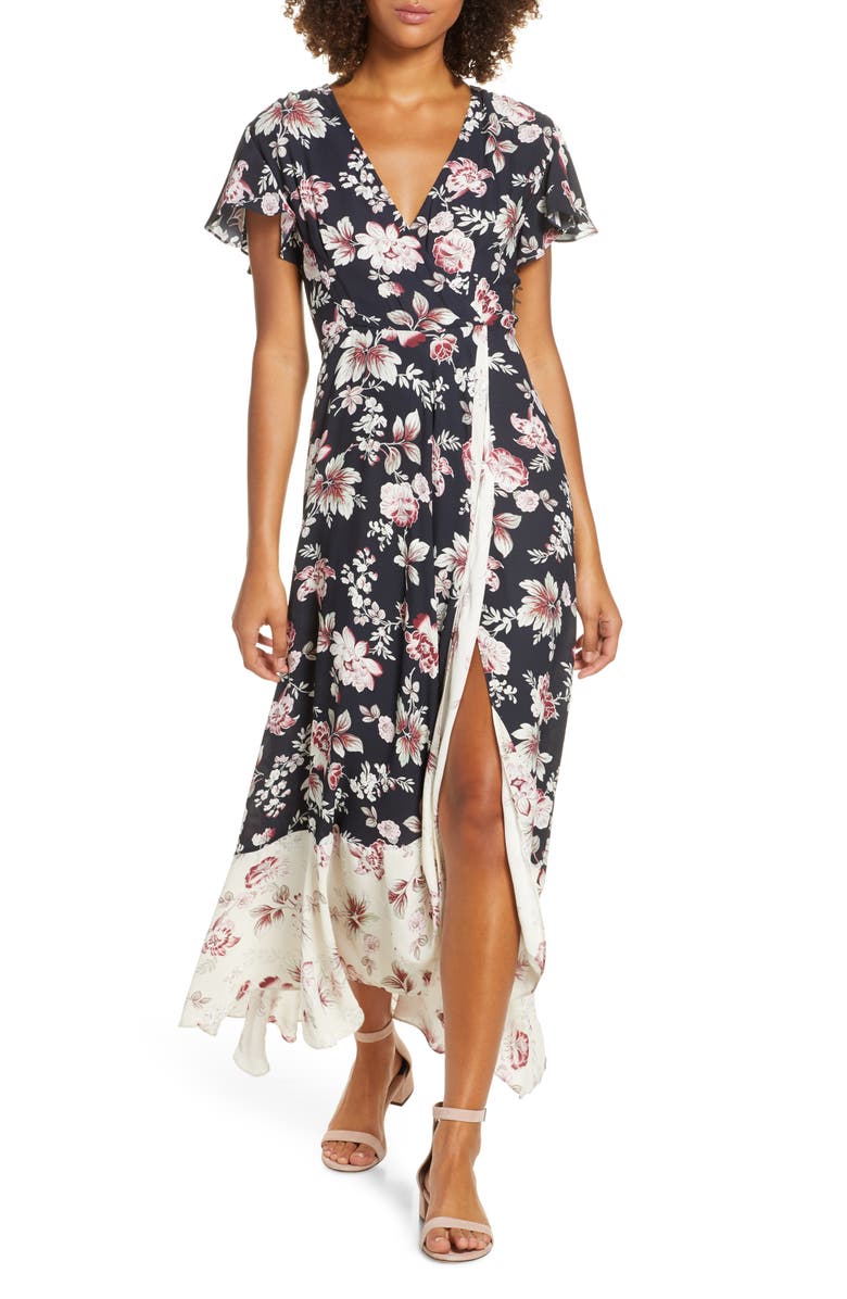 French Connection Aletta High/Low Maxi Dress | Nordstrom
