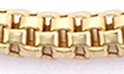 Fzn Popcorn Chain Bracelet In Yellow