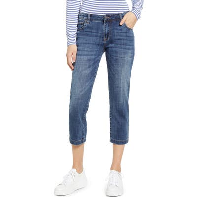 Kut From The Kloth Lauren Crop Jeans, Blue
