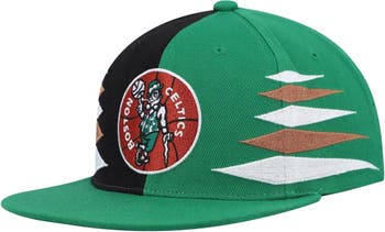 Boston Celtics LEATHER HARDWOOD Fitted Hat