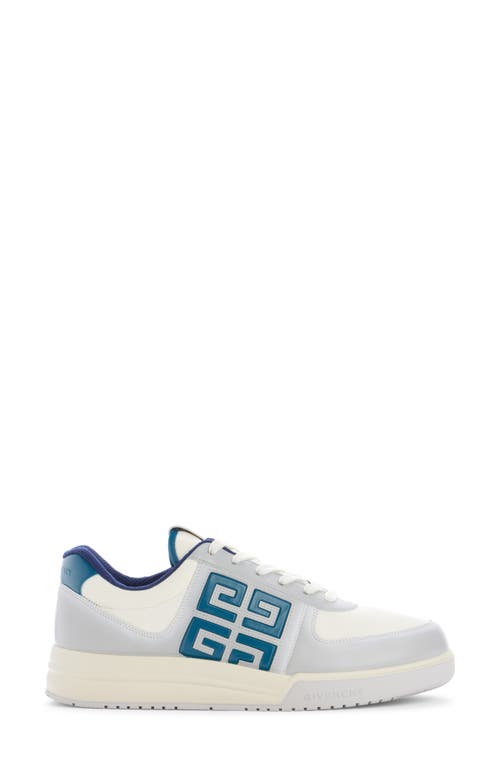 Shop Givenchy G4 Low Top Sneaker In White/blue