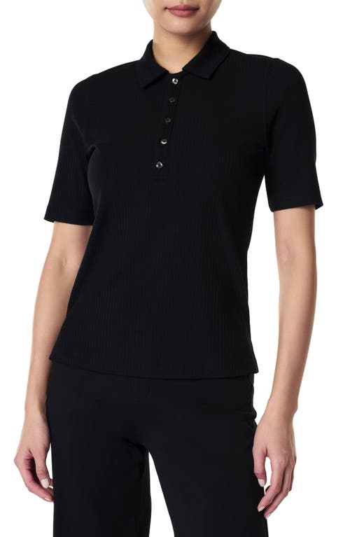 Shop Spanx ® Rib Polo In Classic Black