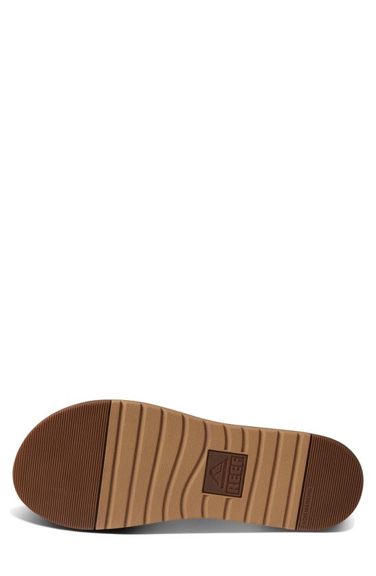 Shop Reef Ojai Suede Flip Flop In Tan