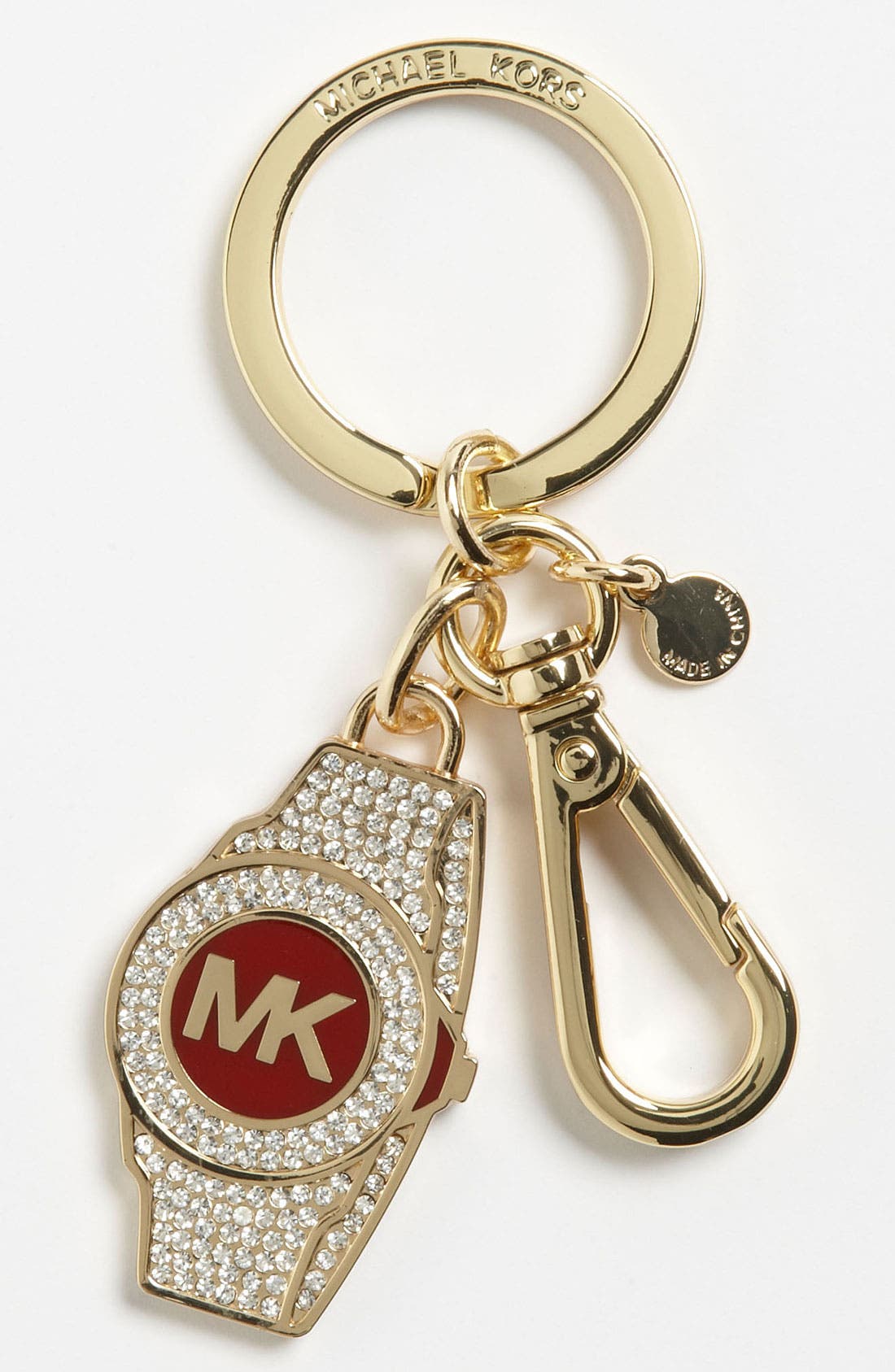 MICHAEL Michael Kors 'Pavé Watch' Key Ring Nordstrom