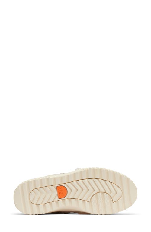 Sorel Ona Ave Alpine Suede Winter Booties In Chalk/chalk