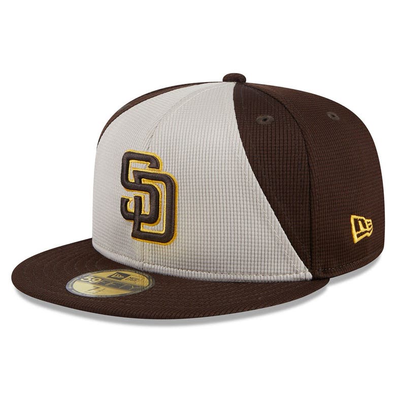 Shop New Era Youth   Brown San Diego Padres 2024 Batting Practice 59fifty Fitted Hat