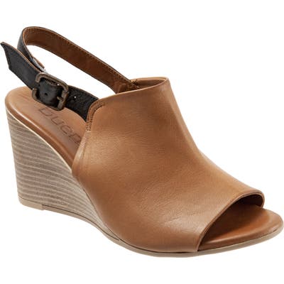Bueno Fiona Slingback Wedge Sandal - Brown