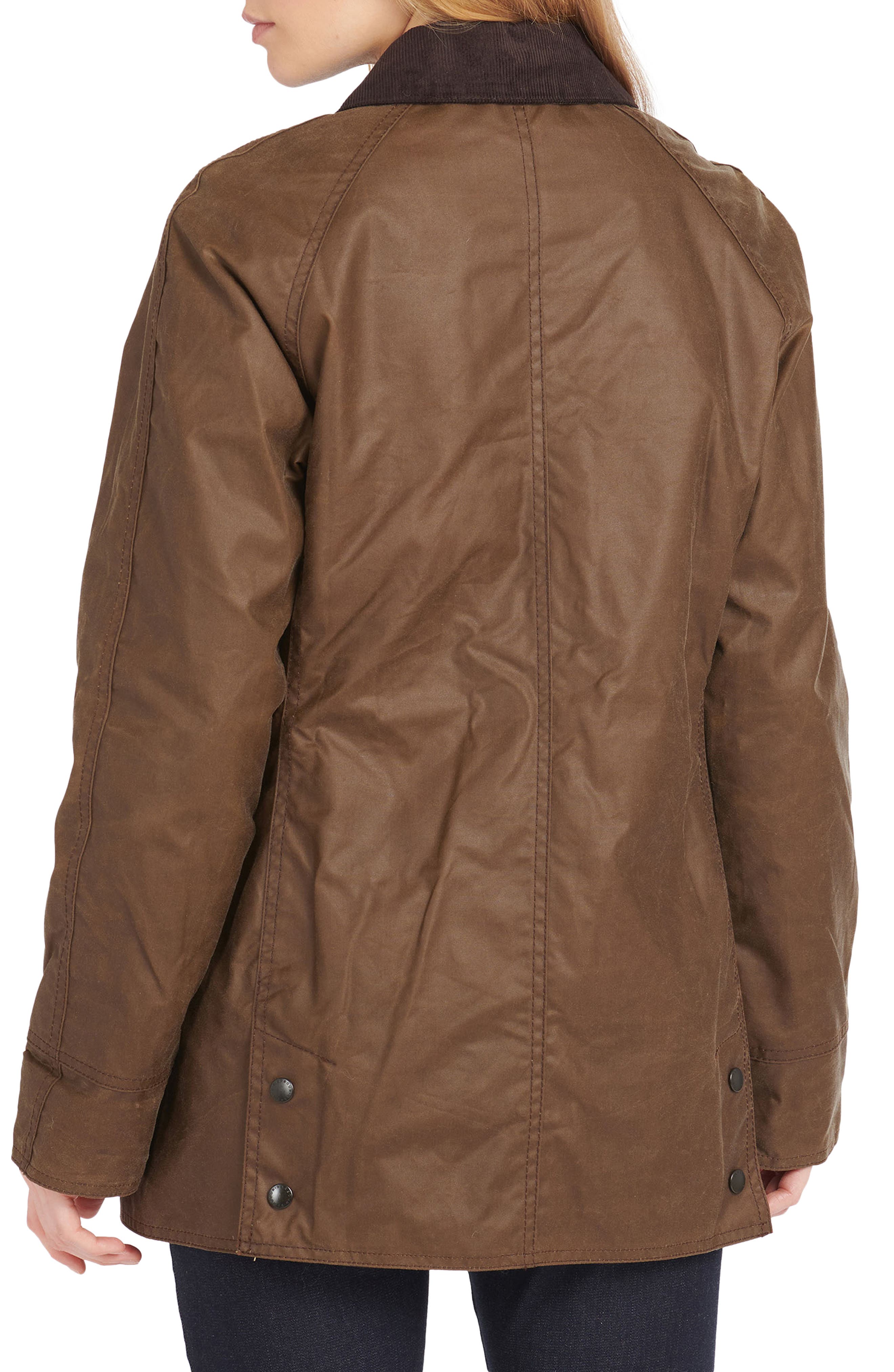 barbour fitted wax jacket