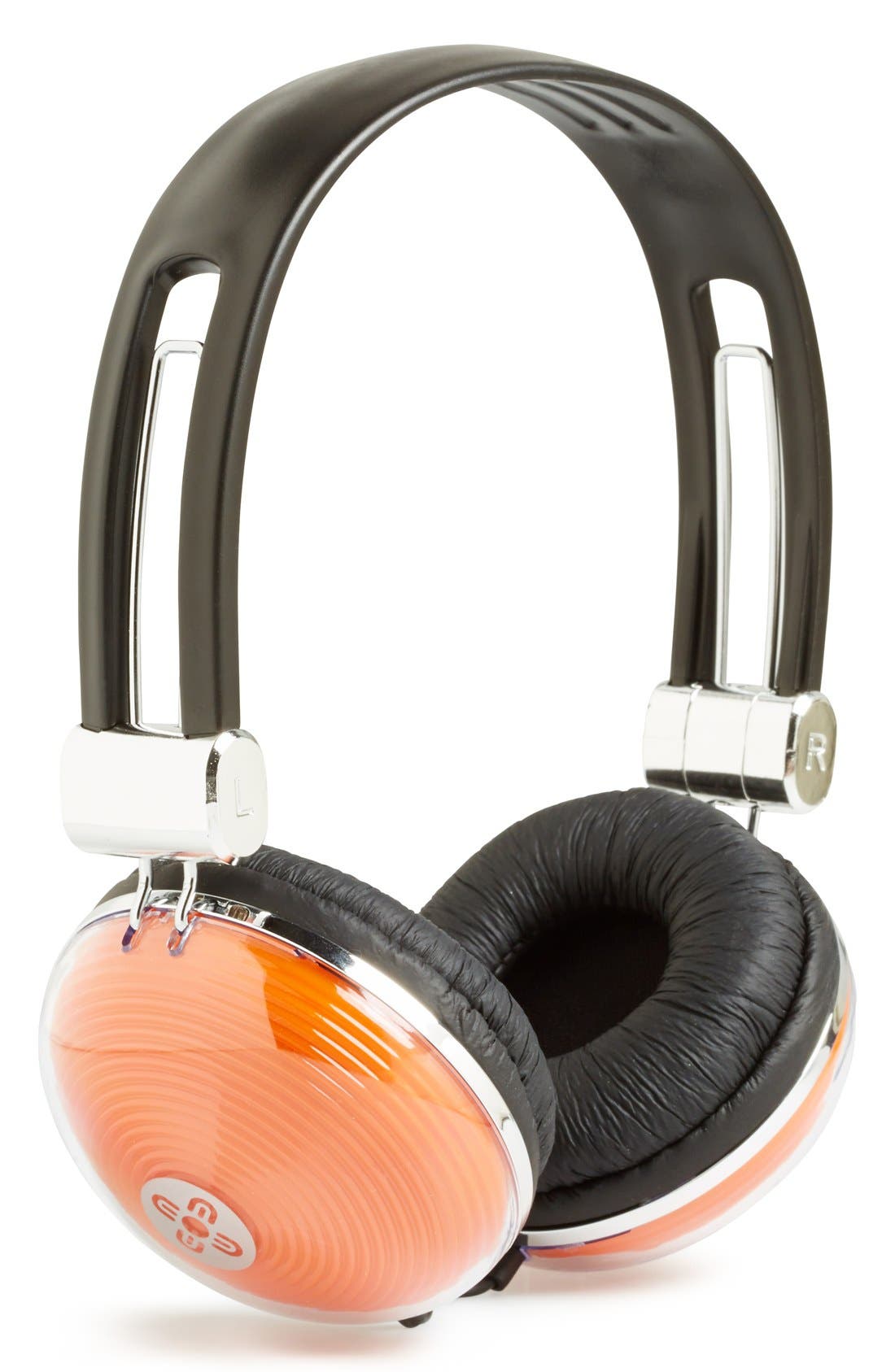 Moki Neon Orange Headphones (Kids) Nordstrom