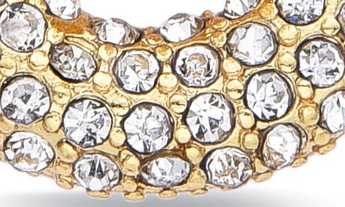 Eye Candy Los Angeles Lucie Cz Sparkle Drop Earrings In Gold