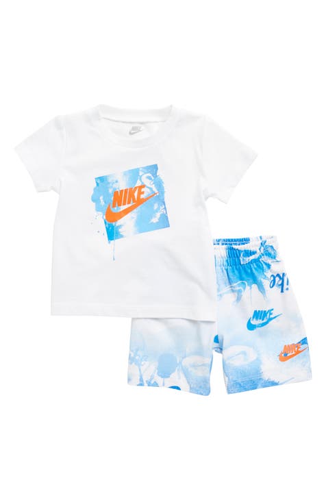 Zeeman krijgen Reizende handelaar Nike Daze Logo T-Shirt & Shorts Set | Nordstrom