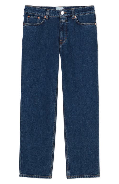 Shop Closed Milo Slim Fit Straight Leg Jeans In Dark Blue