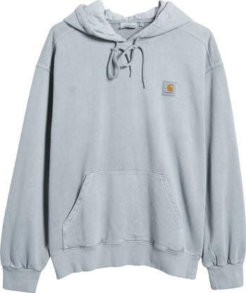 Champion classic logo patch hoodie sweatshirt cream hot sale