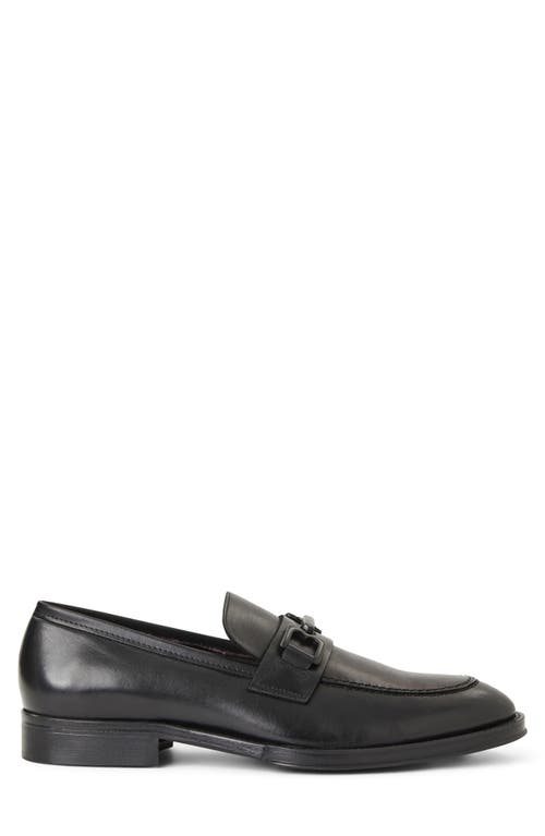 Shop Bruno Magli Corrado Bit Loafer In Black