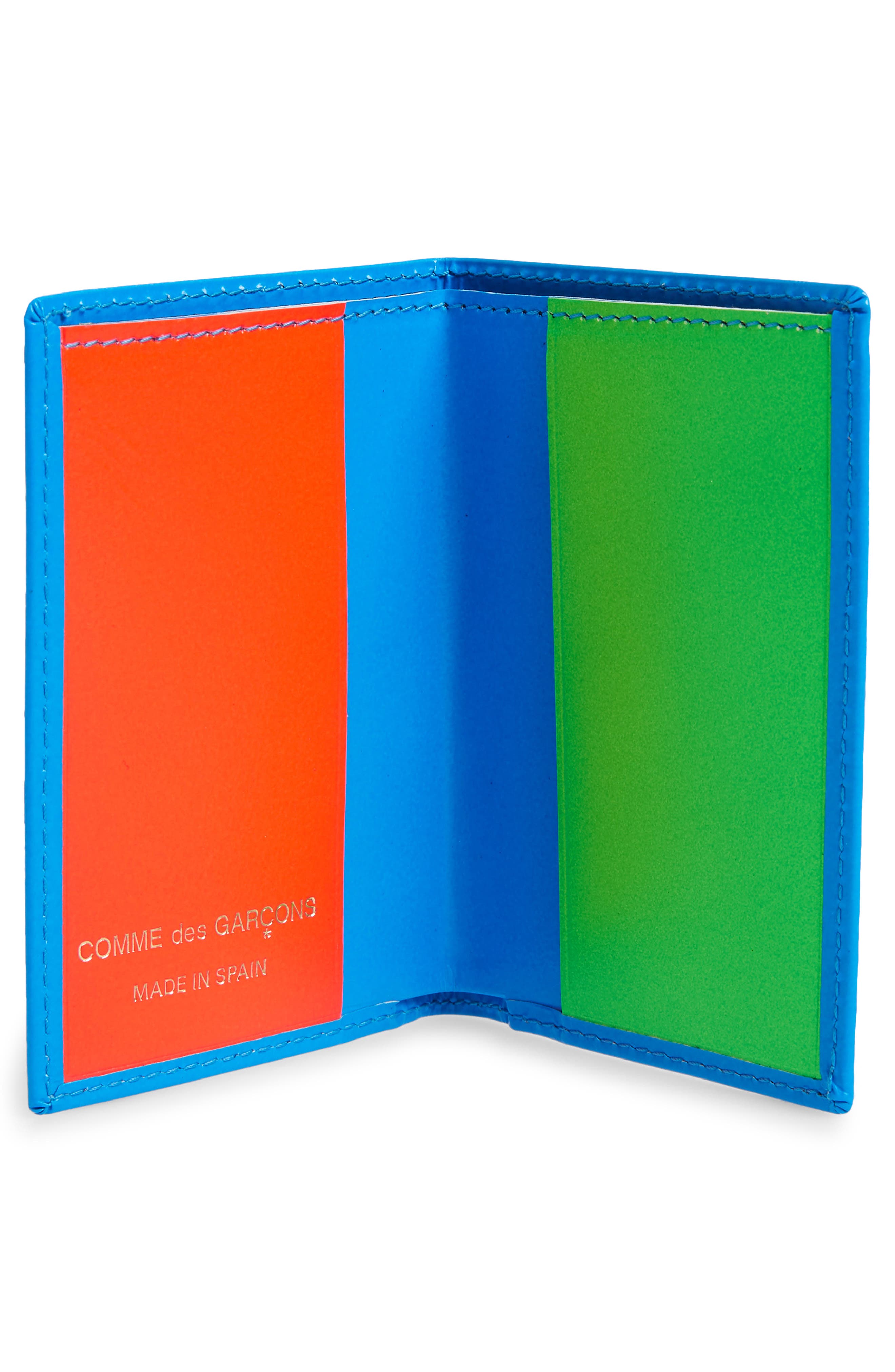 Comme des Garçons Wallets Super Fluo Card Case | Nordstrom