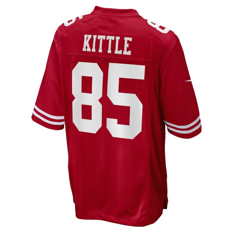 Men's Nike George Kittle White San Francisco 49ers Vapor Limited Jersey Size: 3XL