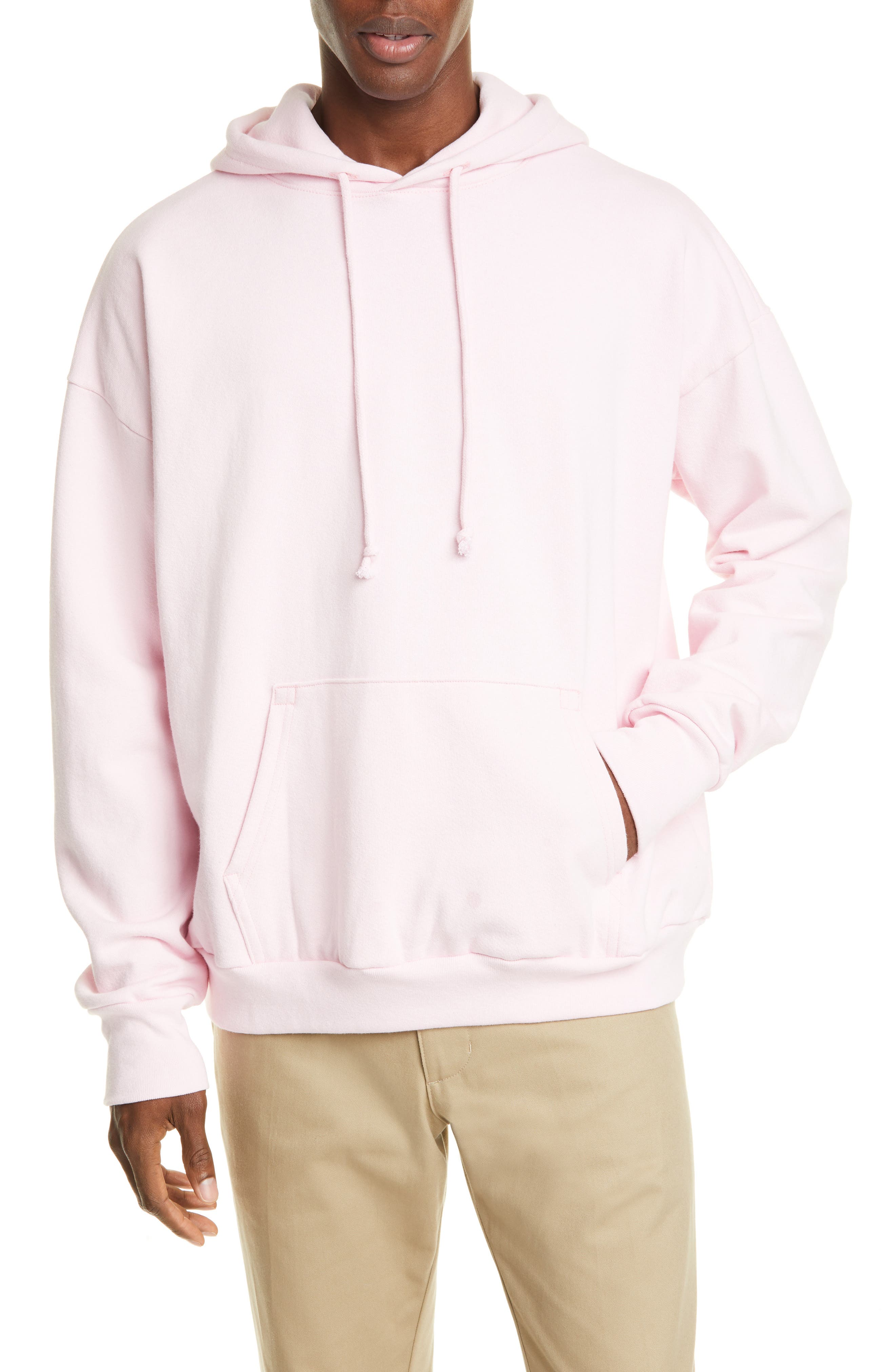 Light pink sweatshirt men's Clearance